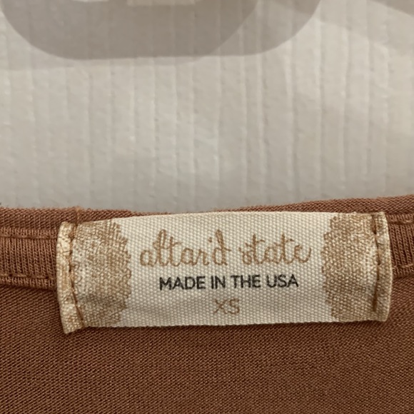 Altar’d State Brown Top - Picture 3 of 3